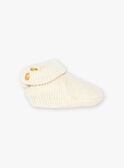 Chaussons Ecru chiné LORD / 24H0AM11CHP006