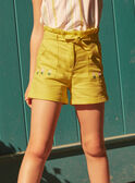 Short Jaune LASHORETTE / 24H2PFI1SHO116