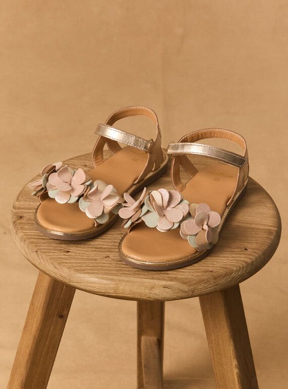 Sandales ouvertes à fleurs  MUADORETTE / 25N10PF22D0E954