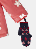 Imperméable rose imprimé fleurs Fille NINOUETTE / 25H2PFE1IMP404