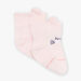Chaussettes avec animation chat et pois rose pâle bébé fille