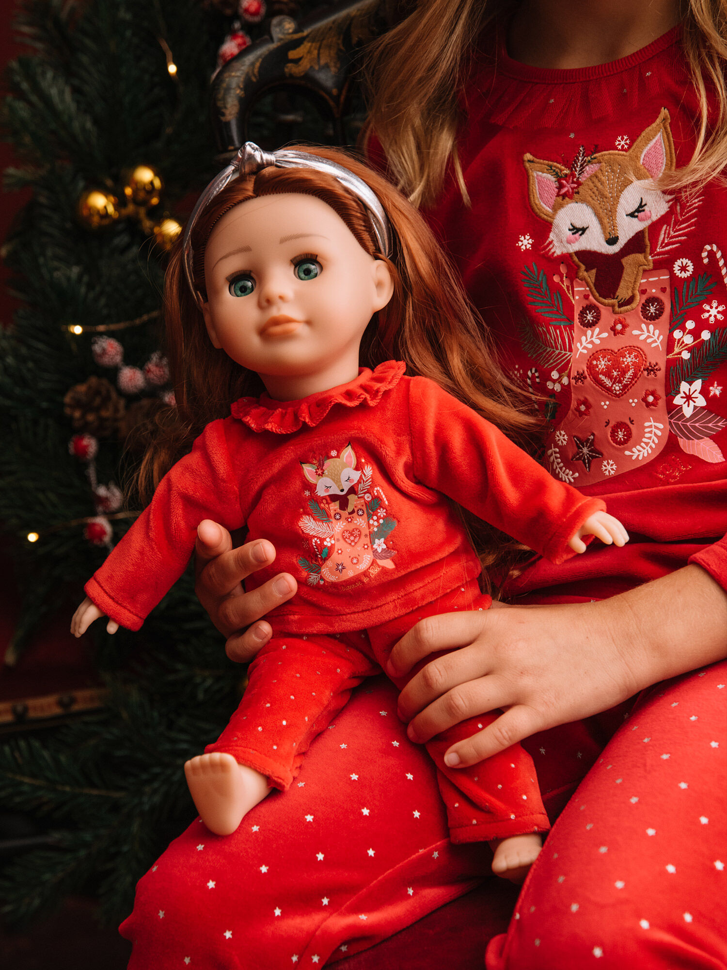 Tenue Nuit pour Poupee Pyjama Reveur Fille Sergent Major