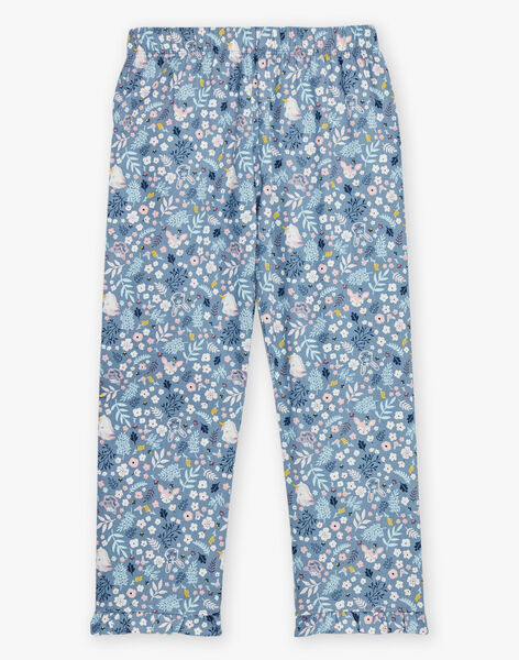 Ensmble pyjama T-shirt et pantalon en velours DOUPETTE / 22H5PFW3PYJ303