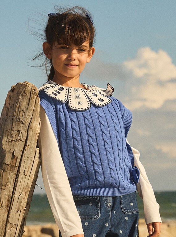Pull Torsadé sans manches MERSADETTE / 25E2PF81CSMC238