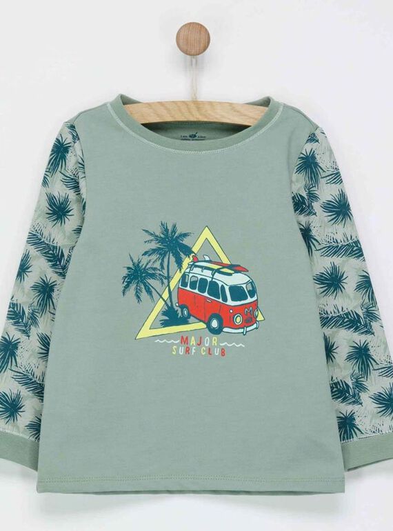 Sweat shirt kaki NABALOAGE2 / 18E3PGU2SWE604