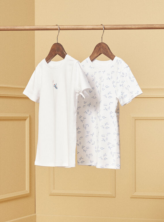 Lot de 2 t-shirts  LUITAGE / 24H5PG51HLI000
