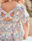 Blouse écrue à imprimé fleuri FLECHETTE / 23E2PFS1CHE001