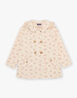 Parka beige 3 en 1 à fleurs FRATERETTE / 23E2PF51PAR808