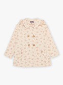 Parka beige 3 en 1 à fleurs FRATERETTE / 23E2PF51PAR808