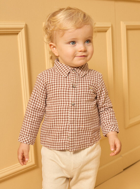 Chemise à carreaux LAUGO / 24H1BGS1CHM815