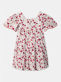 Robe imprimé fleuri à manches volantes Fille NEROBETTE / 25H2PFK2ROB001