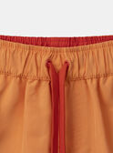 Short de bain orange à motif magique  MRUMOUAGE / 25E4PGC7MAIE405