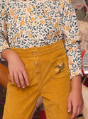 Pantalon Jaune LYPANETTE / 24H2PFO1PAN107