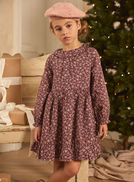 Robe fleurie LOIZETTE / 24H2PFU1ROBF511