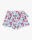 Short de bain écru à imprimé à fleuri FRYSHUETTE / 23E4PFM1SDB001