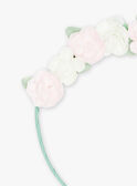 Serre-tête à fleurs enfant fille COURONETTE / 22E4PFH1ACD001