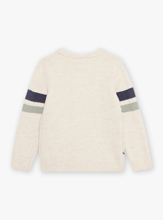 Pull à motif ours polaire DESERTAGE / 22H3PGR2PULA011