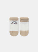 Chaussettes jacquard chat  MRACHOETTE / 25E4PFR1SOB001