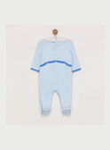 Grenouillère bleu ciel REMATELOT / 19E5BG71GRE020
