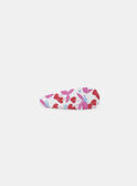 Barrettes vichy et fleurs MLOBOLETTE / 25E4PFN4BRT302