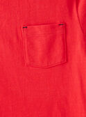 Tee Shirt Manches Courtes Rouge VUNIAGE3EX / 20H3PGC3TMC050
