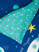 Drap / parure de lit vert marine ROFUSEETC / 19EZENX4PLCC204