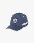 Casquette bleu canard et lilas à motif désert FLACAPAGE / 23E4PGO1CHA714