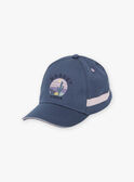 Casquette bleu canard et lilas à motif désert FLACAPAGE / 23E4PGO1CHA714