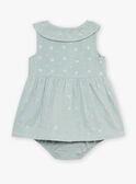 Robe et bloomer vert tendre à papillons FAIMA / 23E1BFD1CHS612