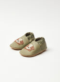 Chausson Cuir Beige NAFLAVIAN / 25F10BG31CHC811