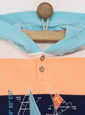 Sweat shirt turquoise RENORAGE / 19E3PGD1SWE203