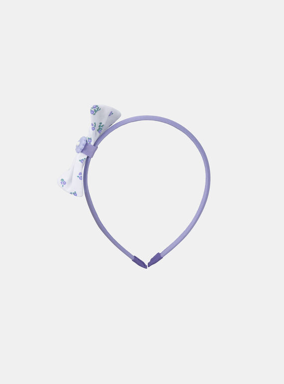 Serre-tête noeud et fleur MRABRIETTE / 25E4PFN1TET328