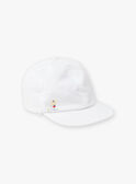 Casquette blanche bébé garçon TYHENZO / 20E4BGZ1CHA000