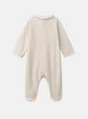 Dors-bien en velours beige chiné LECYPRIEN / 24H5BGF2GREA011