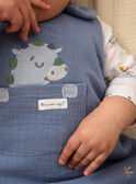 Ensemble salopette, body tee-shirt et bavoir bébé garçon ZOANGE / 21E0CGG3ENSC203