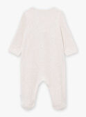Grenouillère Beige Chiné LONNIE / 24H0NG11GREA011