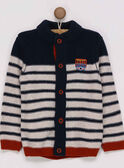 Gilet bleu marine PISIAGE / 18H3PGK2GILC203