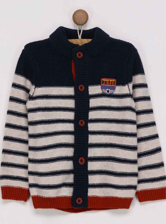 Gilet bleu marine PISIAGE / 18H3PGK2GILC203