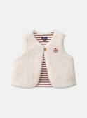 Gilet sans manches en fourrure synthétique LASOL / 24H1BGR1CSMA001