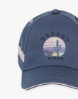 Casquette bleu canard et lilas à motif désert FLACAPAGE / 23E4PGO1CHA714