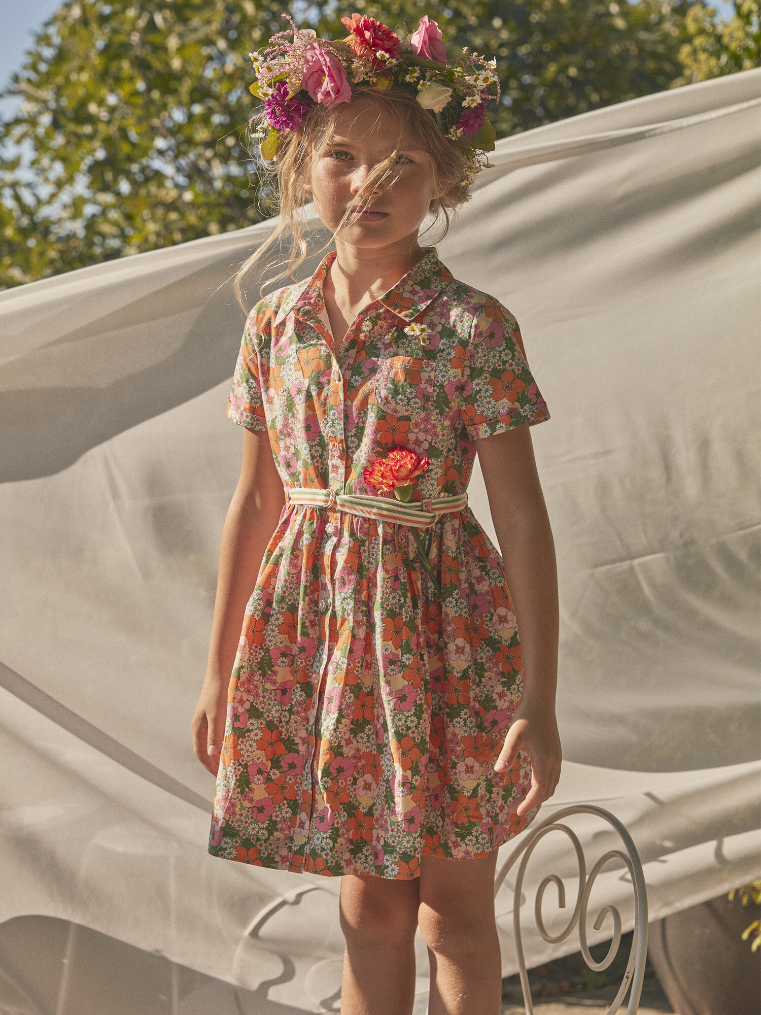 Robe fille vintage online