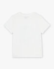 T-shirt écru à décoration tête de tigre FRIZOTAGE2 / 23E3PGO1TMC001