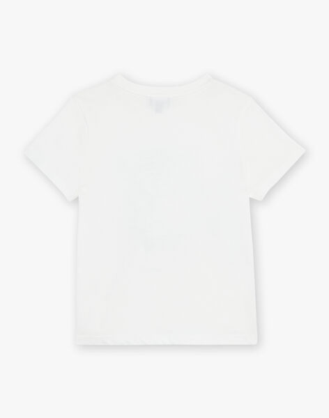 T-shirt écru à décoration tête de tigre FRIZOTAGE2 / 23E3PGO1TMC001