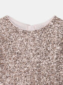 Robe en tulle et sequins MREBAMETTE / 25E2PFL6ROB415
