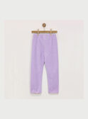 Pyjama mauve REJUSETTE / 19E5PF75PYJ328