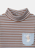 Tshirt manches longues à col montant LAUDOU / 24H1BGS1TML815