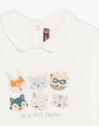 Body T-shirt écru DANICO / 22H1BGU1BOD001