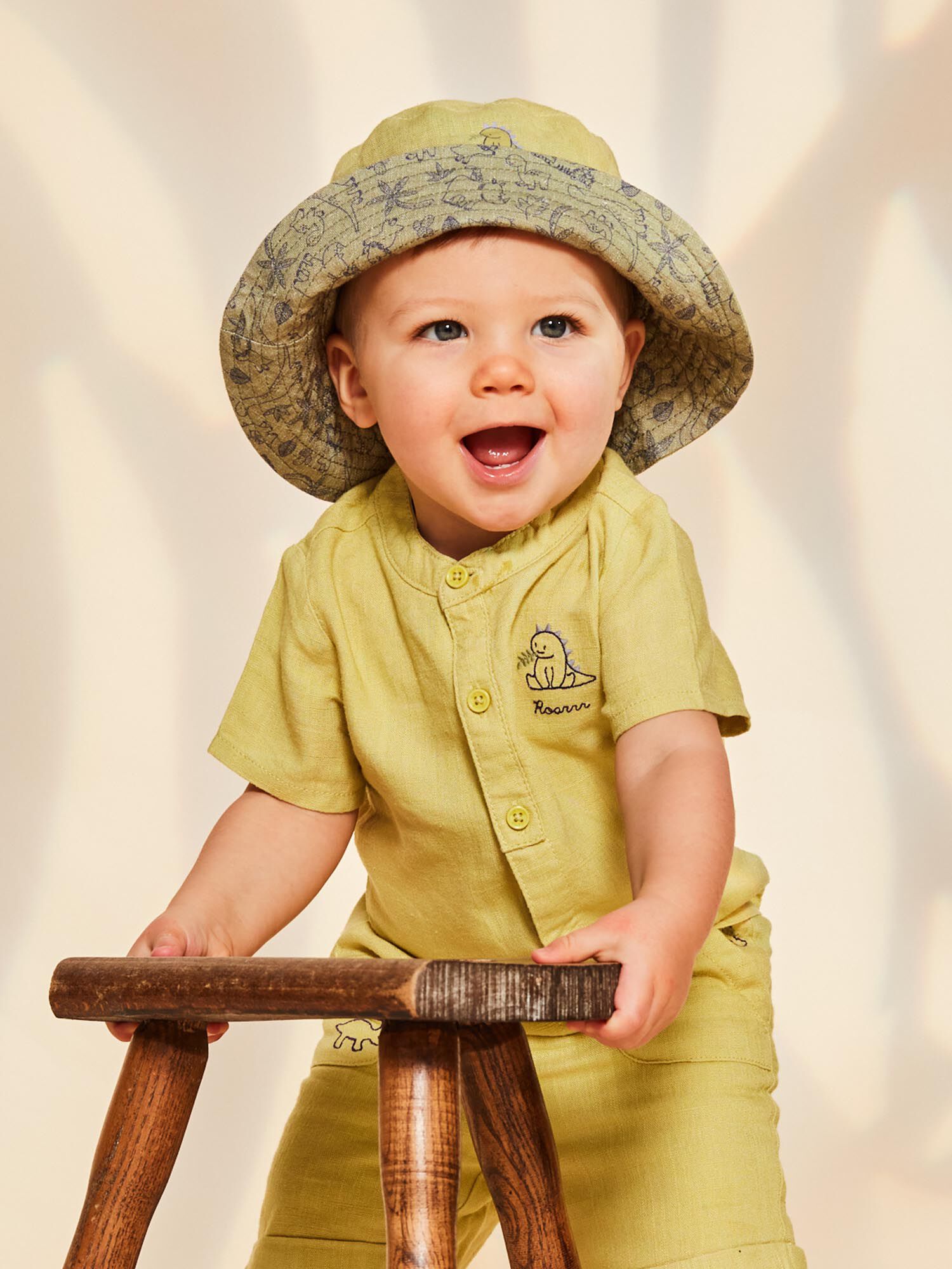 Chemise verte enfant 2025
