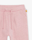 Pantalon de jogging rose DAKLARISSE / 22H1BFR1JGBD314