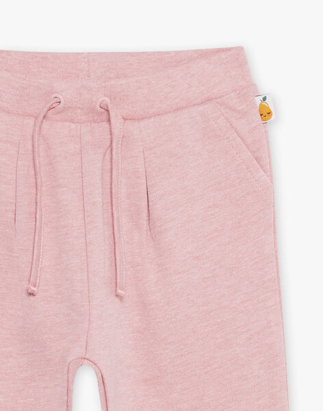 Pantalon de jogging rose DAKLARISSE / 22H1BFR1JGBD314